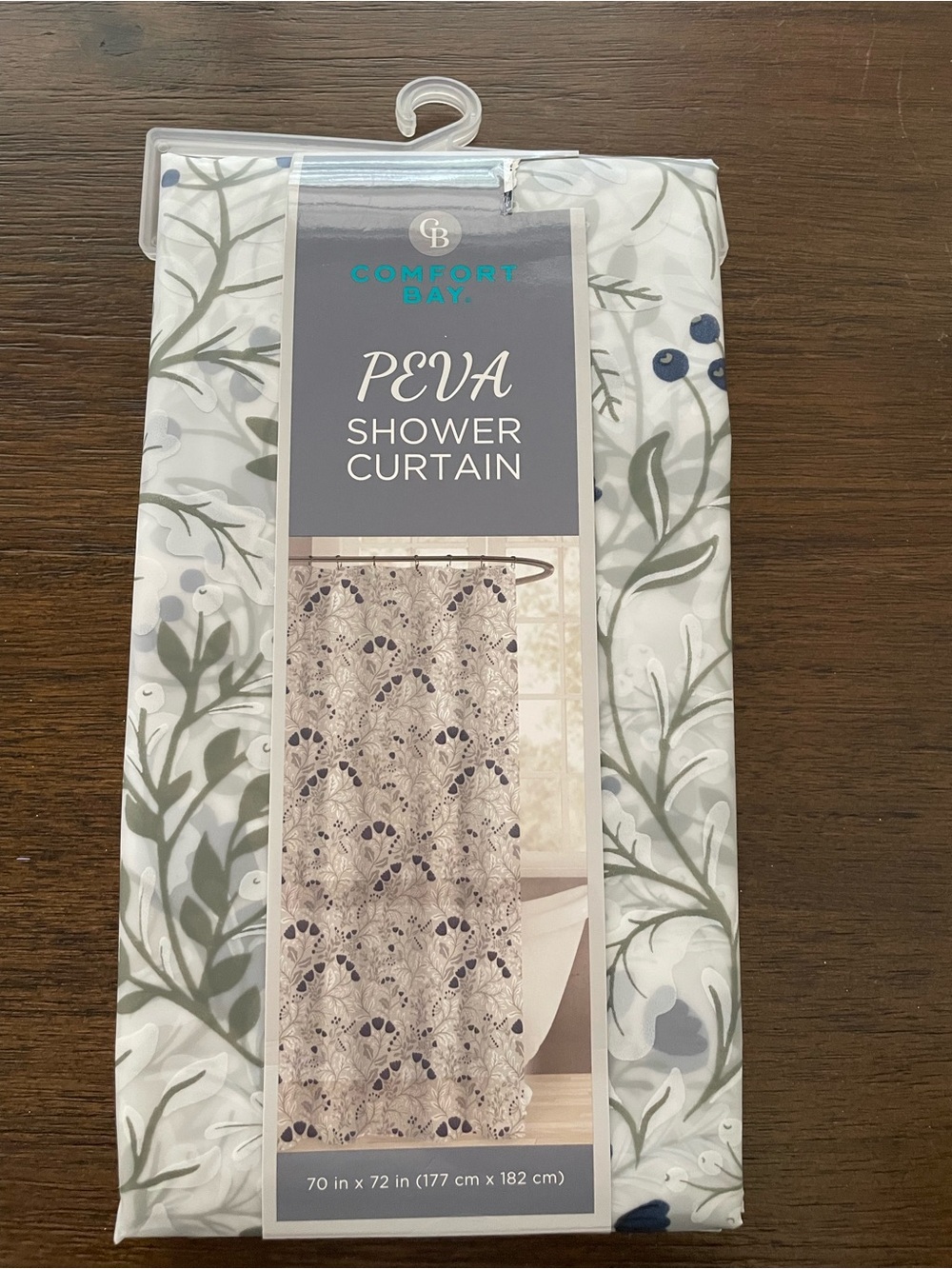 Brand botanical new PEVA Beautiful  Shower Curtain 70x72